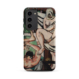The Bath - Max Beckmann Expressionist Samsung Case, Galaxy S23 Plus / Matte, Smartphone Case Classical Painting Nude Figures