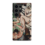 The Bath - Max Beckmann Expressionist Samsung Case, Galaxy S24 Ultra / Matte, Samsung Galaxy S21 Ultra Case Abstract Art Design
