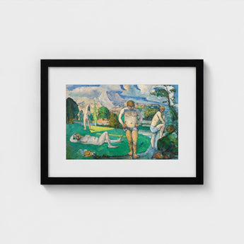 Bathers at Rest - Paul Cézanne Fine Art Print / Canvas Cézanne’s, Geological Outcrop, Prints