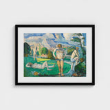 Bathers at Rest - Paul Cézanne Fine Art Print / Canvas Cézanne’s, Geological Outcrop, Prints