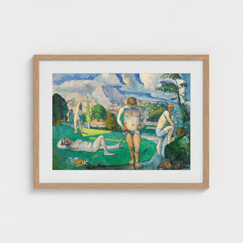 Bathers at Rest - Paul Cézanne Fine Art Print / Canvas Cézanne’s, Geological Outcrop, Prints