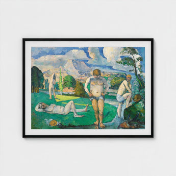 Bathers at Rest - Paul Cézanne Fine Art Print / Canvas Cézanne’s, Geological Outcrop, Prints