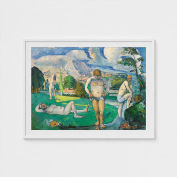 Bathers at Rest - Paul Cézanne Fine Art Print / Canvas Cézanne’s, Geological Outcrop, Prints