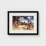 Bathers - John Singer Sargent Art Print / Canvas, Sun-drenched Fever Dream, Gay Prints