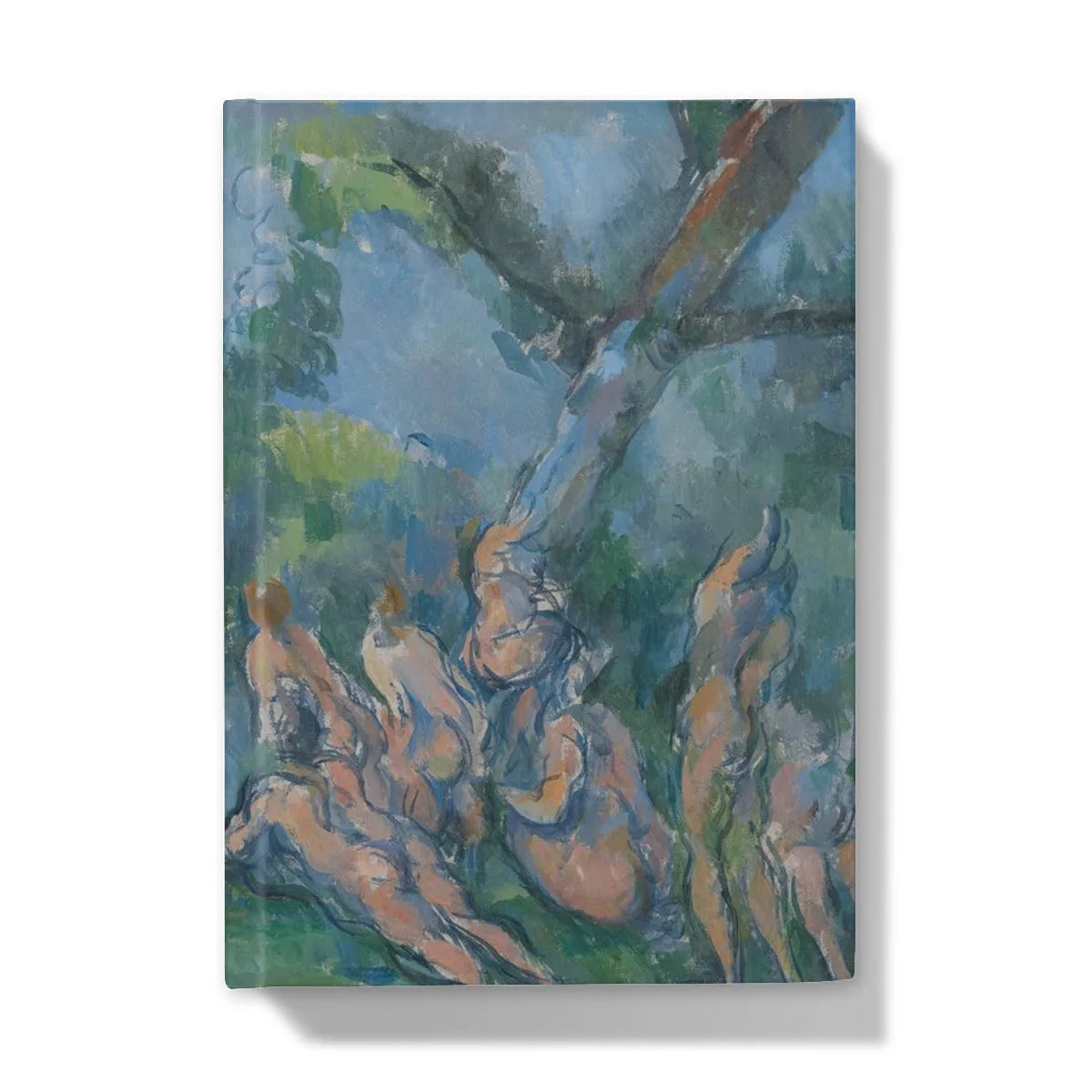 The Bathers By Paul Cezanne Hardback Journal - 5’x7’ / Lined - Notebooks & Notepads - Aesthetic Art