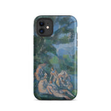 The Bathers - Paul Cezanne Iphone Case, 11 / Matte, Iphone Case Painting Nude Figures