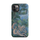 The Bathers Paul Cezanne Iphone Case, 11 Pro Max / Matte, Phone Case Painting Nude Figures Landscape