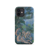 The Bathers - Paul Cezanne Iphone Case, 12 Mini / Matte, Phone Case Impressionist Painting