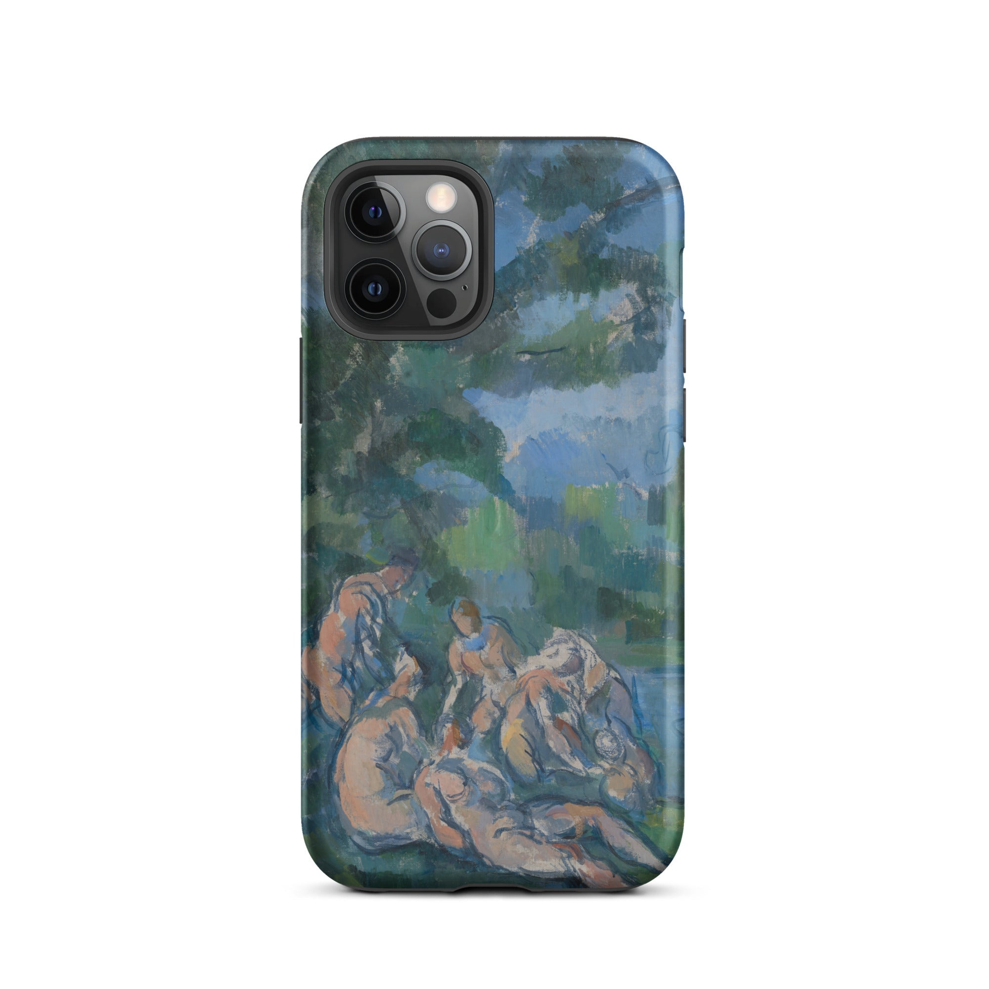 The Bathers Paul Cezanne Iphone Case, 12 Pro / Matte, Artistic Phone Case