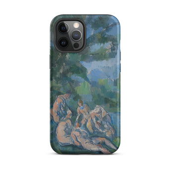 The Bathers - Paul Cezanne Iphone Case, 12 Pro Max / Matte, Iphone Case Painting Design