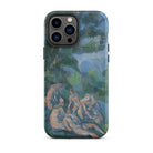 The Bathers Paul Cezanne Iphone Case, 13 Pro Max / Matte, Iphone Case Painting