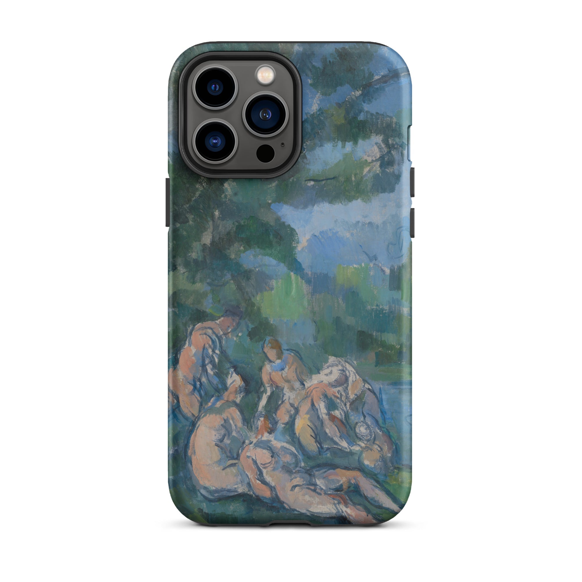 The Bathers Paul Cezanne Iphone Case, 13 Pro Max / Matte, Iphone Case Painting