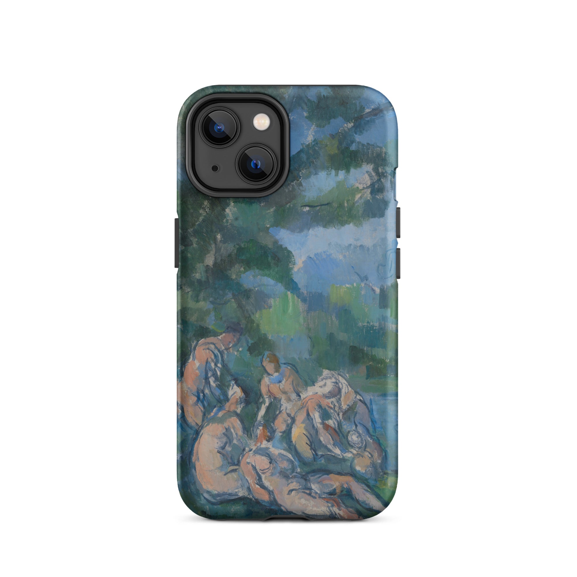 The Bathers Paul Cezanne Iphone Case, 14 / Matte, Iphone Case Painting Nude Figures Landscape