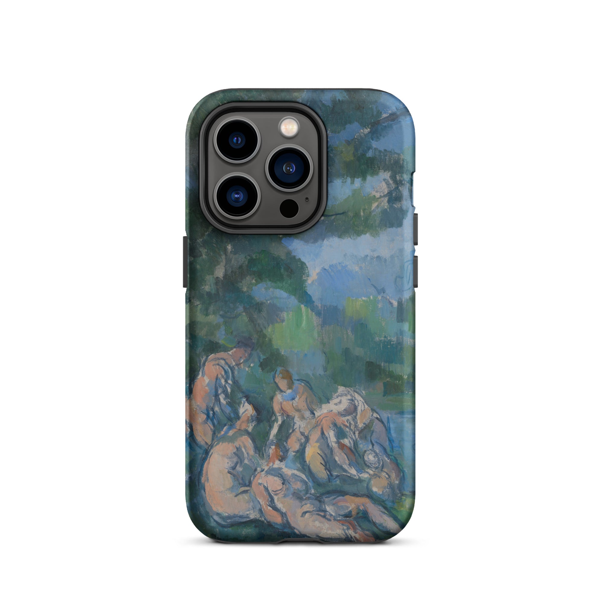 The Bathers Paul Cezanne Iphone Case, 14 Pro / Matte, Art Adorned Phone Case