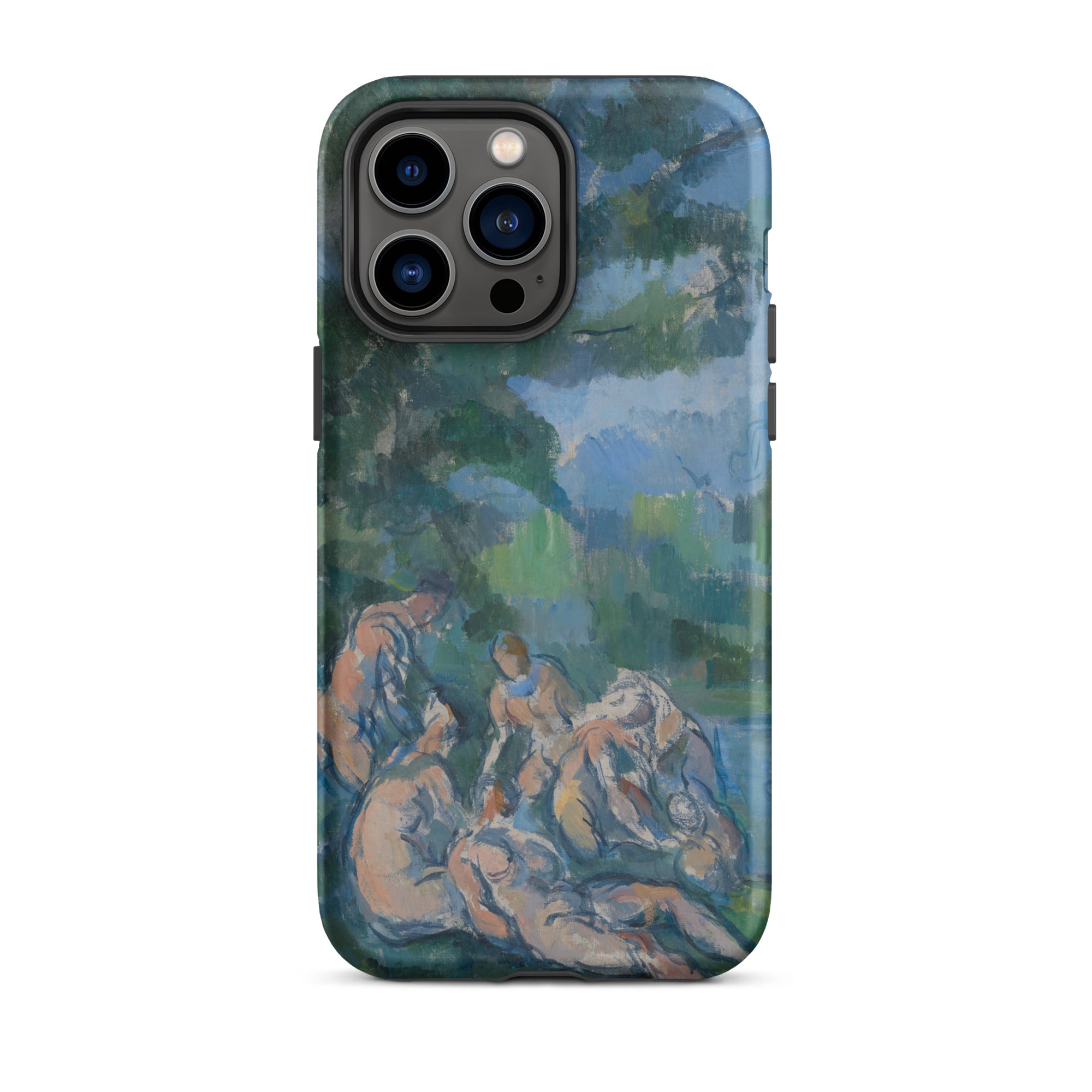 The Bathers Paul Cezanne Iphone Case, 14 Pro Max / Matte, Iphone Case Painting