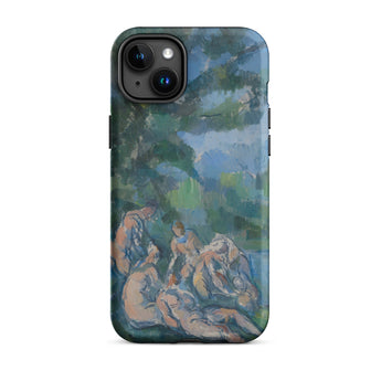 The Bathers - Paul Cezanne Iphone Case, 15 Plus / Matte, Phone Case Painting