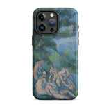 The Bathers - Paul Cezanne Iphone Case, 15 Pro Max / Matte, Iphone Case Painting