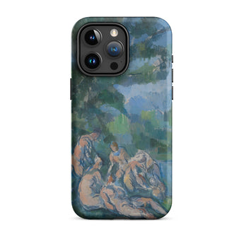 The Bathers - Paul Cezanne Iphone Case, 15 Pro Max / Matte, Iphone Case Painting