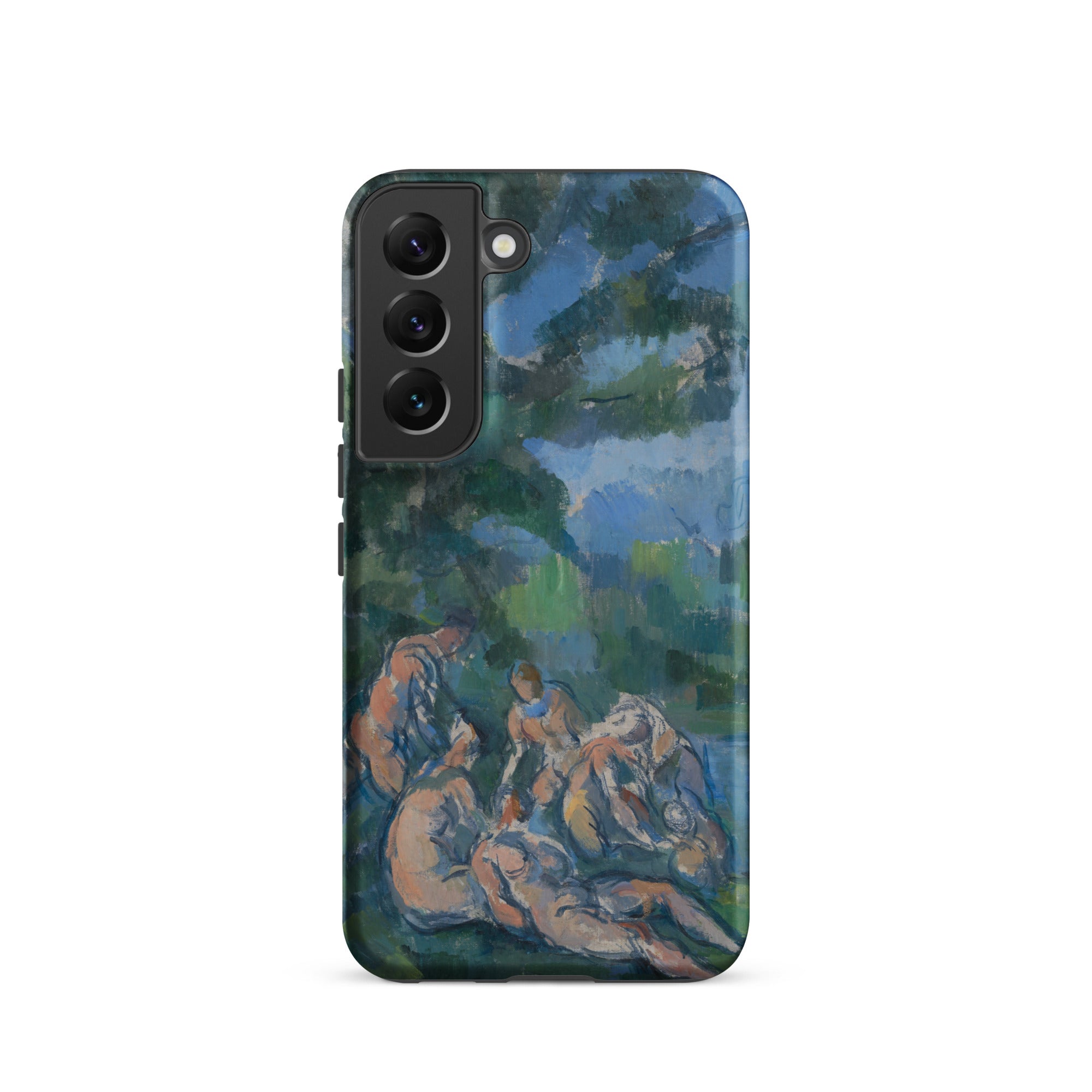 The Bathers Paul Cezanne Samsung Case, Galaxy S22 / Matte, Smartphone Painted Art Print Case Nudes Landscape