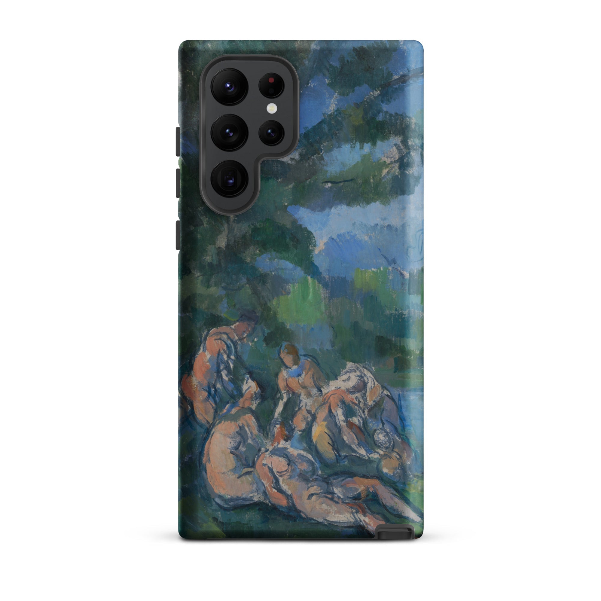 The Bathers Paul Cezanne Samsung Case, Galaxy S22 Ultra / Matte, Smartphone Case Painting People Natural