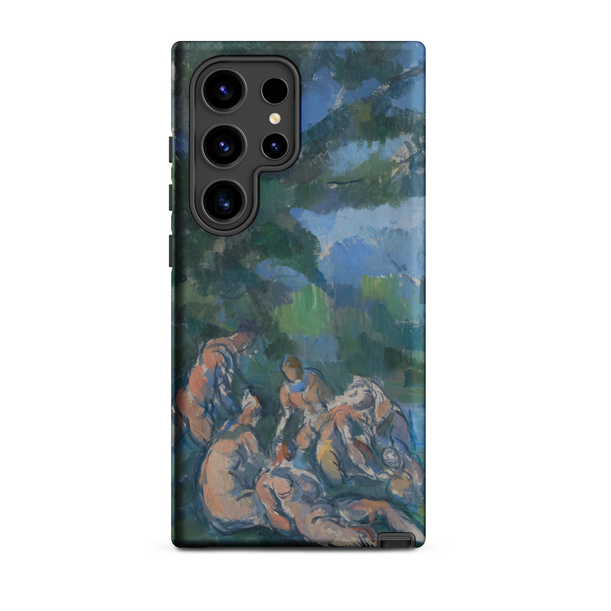 The Bathers Paul Cezanne Samsung Case, Galaxy S24 Ultra / Matte, Smartphone Case Classical Painting People