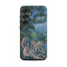 The Bathers Paul Cezanne Samsung Case, Galaxy S25 Plus / Matte, Smartphone Case Painted Scene Figures Landscape