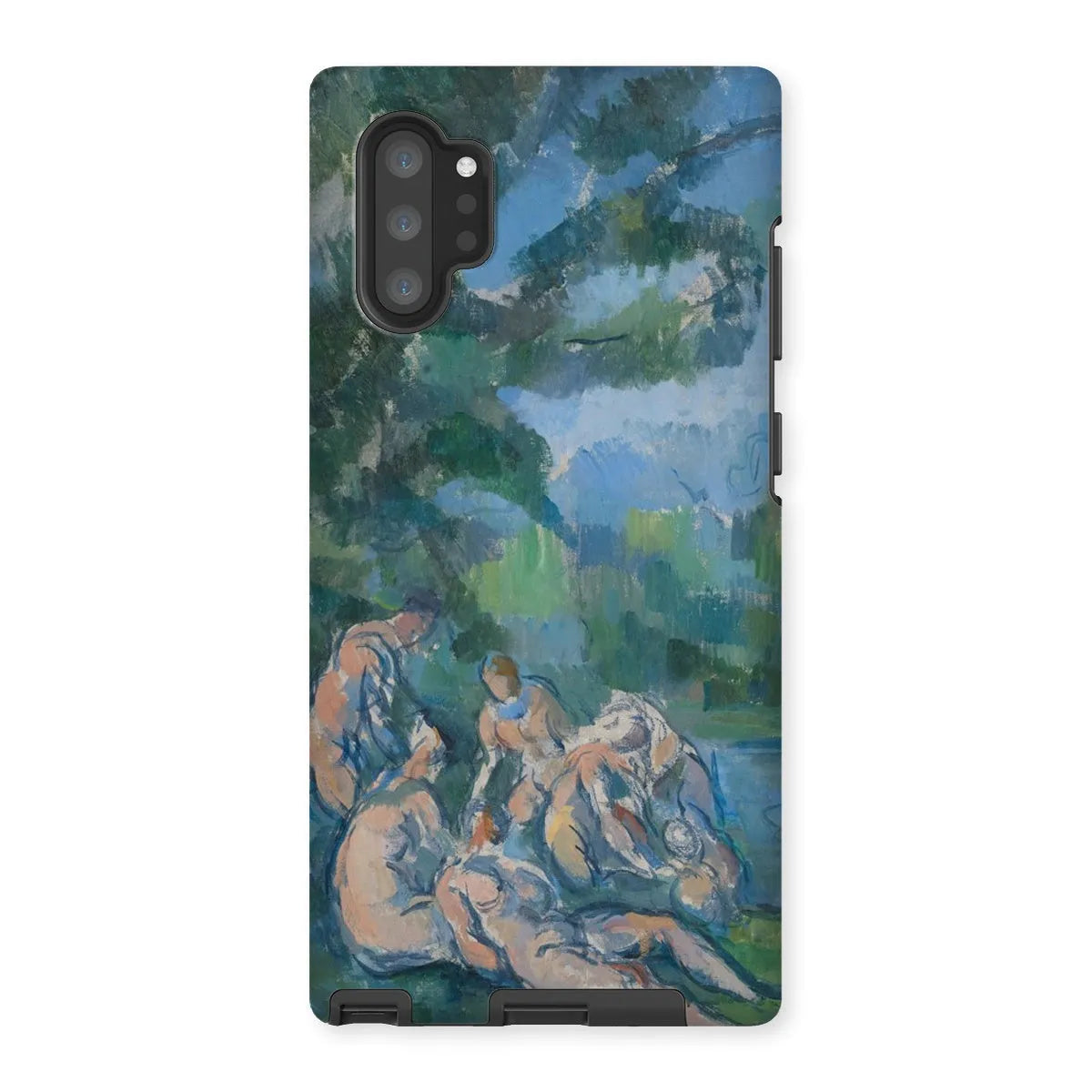 The Bathers - Post-impressionism Phone Case - Paul Cezanne - Samsung Galaxy Note 10p / Matte - Mobile Phone Cases