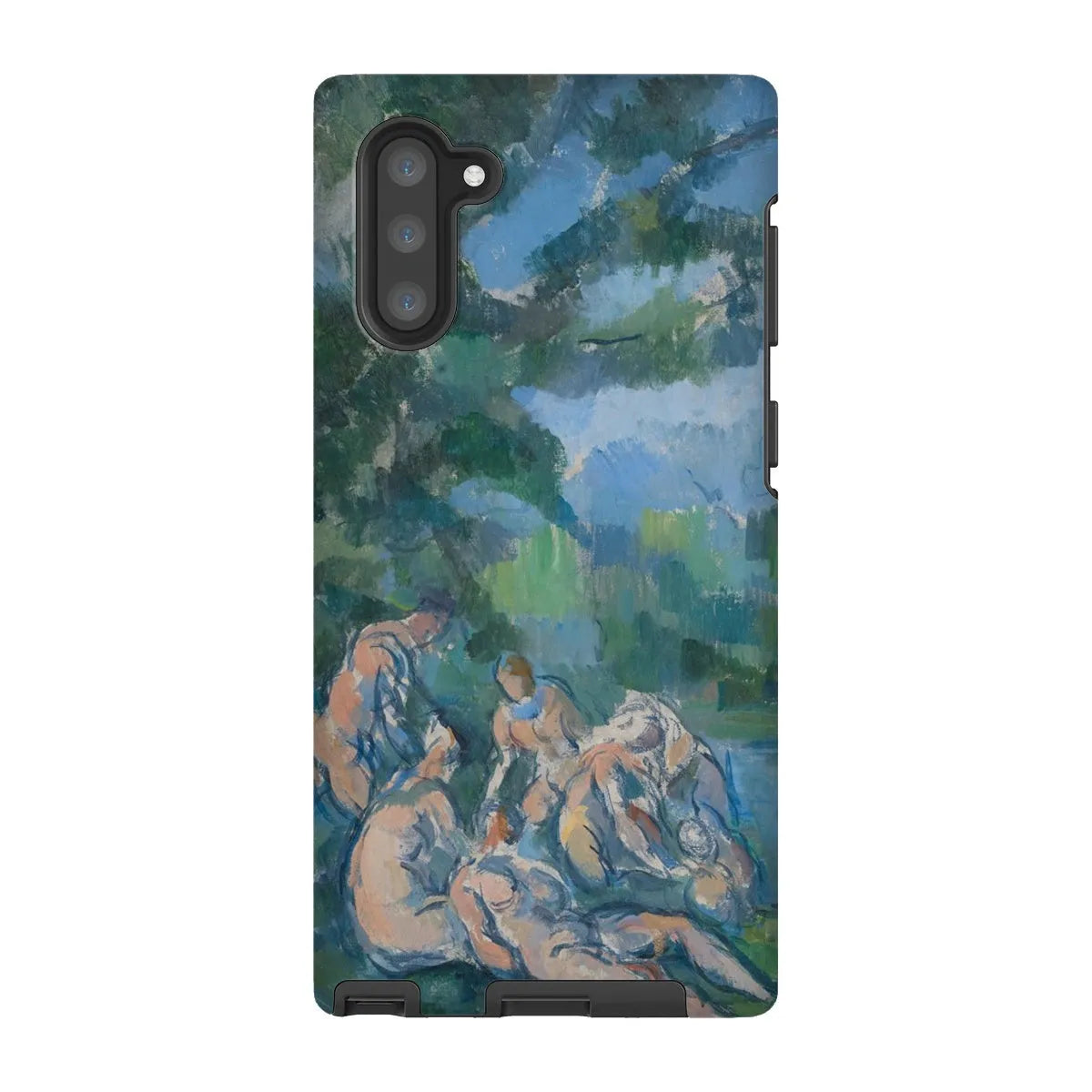 The Bathers - Post-impressionism Phone Case - Paul Cezanne - Samsung Galaxy Note 10 / Matte - Mobile Phone Cases