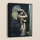 Bathsheba - Neoclassical Gay Sailor Framed Canvas, Framed Classical Painting Muscular Man