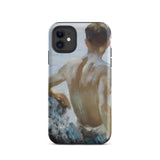 Beach Study - Henry Scott Tuke Iphone Case, 11 / Matte, Phone Case Painting Man