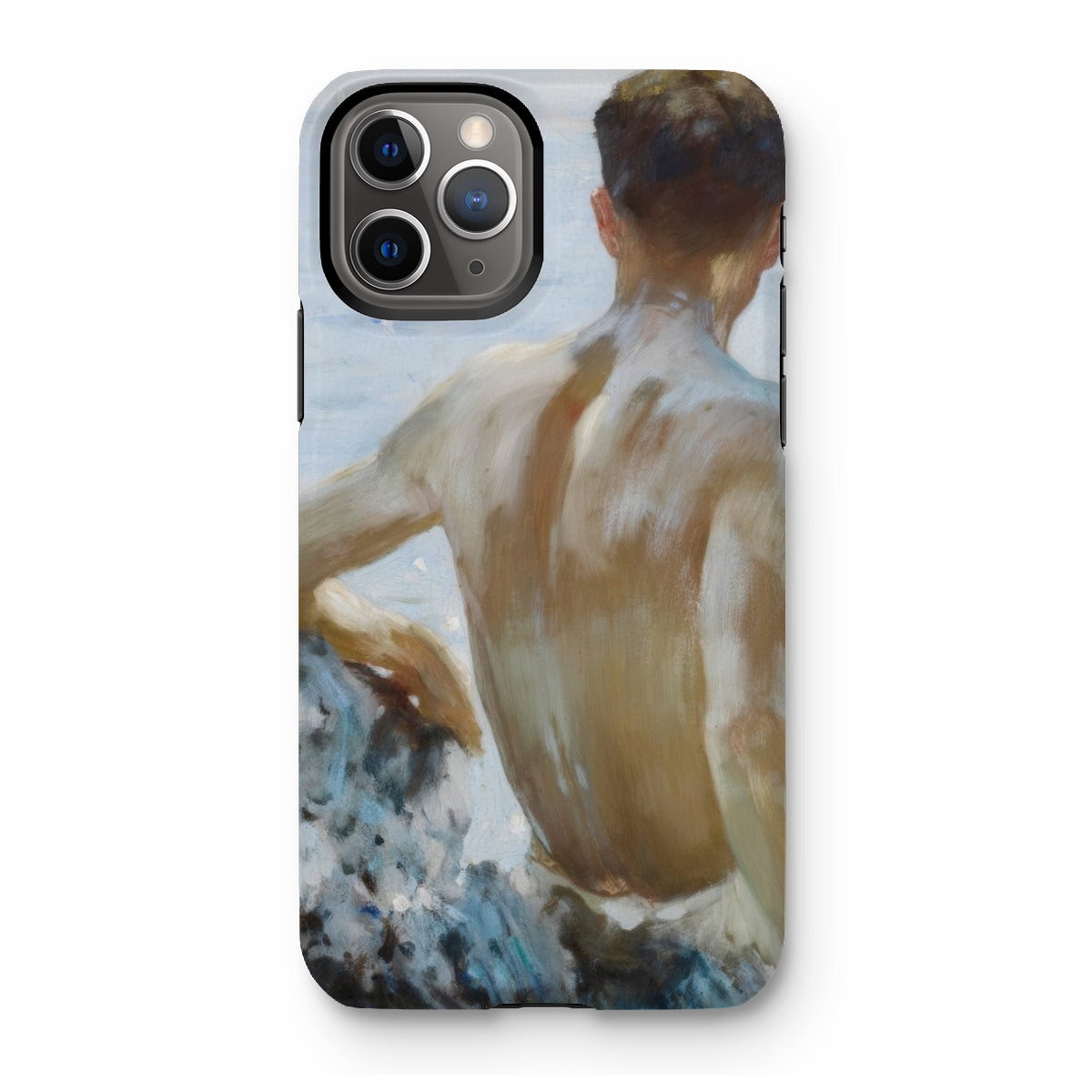 Beach Study - Henry Scott Tuke Iphone Case, 11 Pro / Matte, Phone Case Painting Man