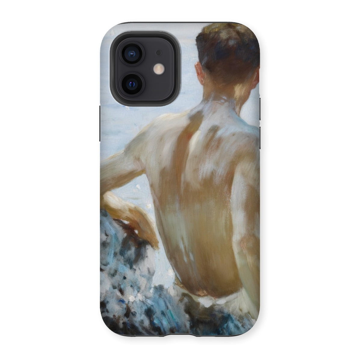Beach Study - Henry Scott Tuke Iphone Case, 12 / Matte, Iphone Case Painting Man