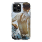 Beach Study - Henry Scott Tuke Iphone Case, 12 Pro Max / Matte, Phone Case Painting Man’s