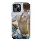 Beach Study - Henry Scott Tuke Iphone Case, 13 / Matte, Iphone Case Painting Shirtless Man