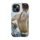 Beach Study - Henry Scott Tuke Iphone Case, 13 Mini / Matte, Phone Case Painting Man