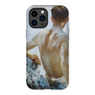 Beach Study - Henry Scott Tuke Iphone Case, 14 Pro Max / Matte, Phone Case Painting Man