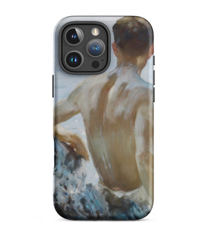 Iphone 16 Pro Max / Matte Beach Study - Henry Scott Tuke Phone Case, Sunlit Reverie