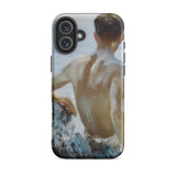 Beach Study - Henry Scott Tuke Phone Case Iphone 16 Plus / Matte Phone Case Painting Man Beach Study, Henry Scott Tuke, Sunlit Reverie