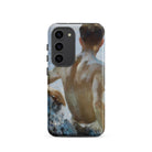 Beach Study Henry Scott Tuke Samsung Case, Galaxy S23 / Matte, White Phone Case Painted Shirtless Man
