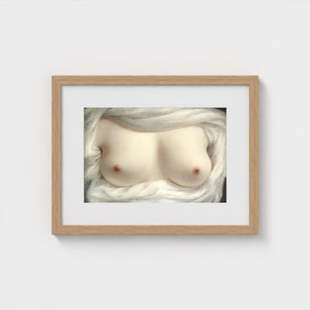 Beauty Revealed - Sarah Goodridge Art Print / Canvas, Painted, Private Love Token, Widowed Senator Daniel, Webster Prints