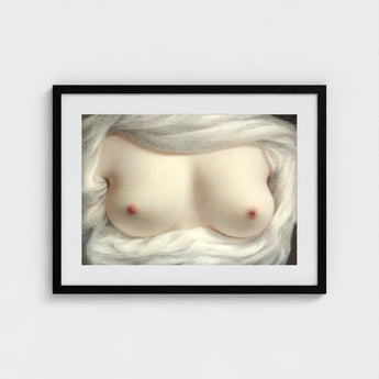Beauty Revealed - Sarah Goodridge Art Print / Canvas, Painted, Private Love Token, Widowed Senator Daniel, Webster Prints