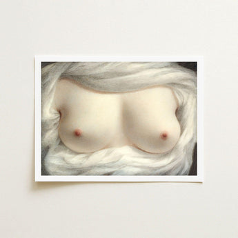 Beauty Revealed - Sarah Goodridge Art Print / Canvas, Painted, Private Love Token, Widowed Senator Daniel, Webster Prints