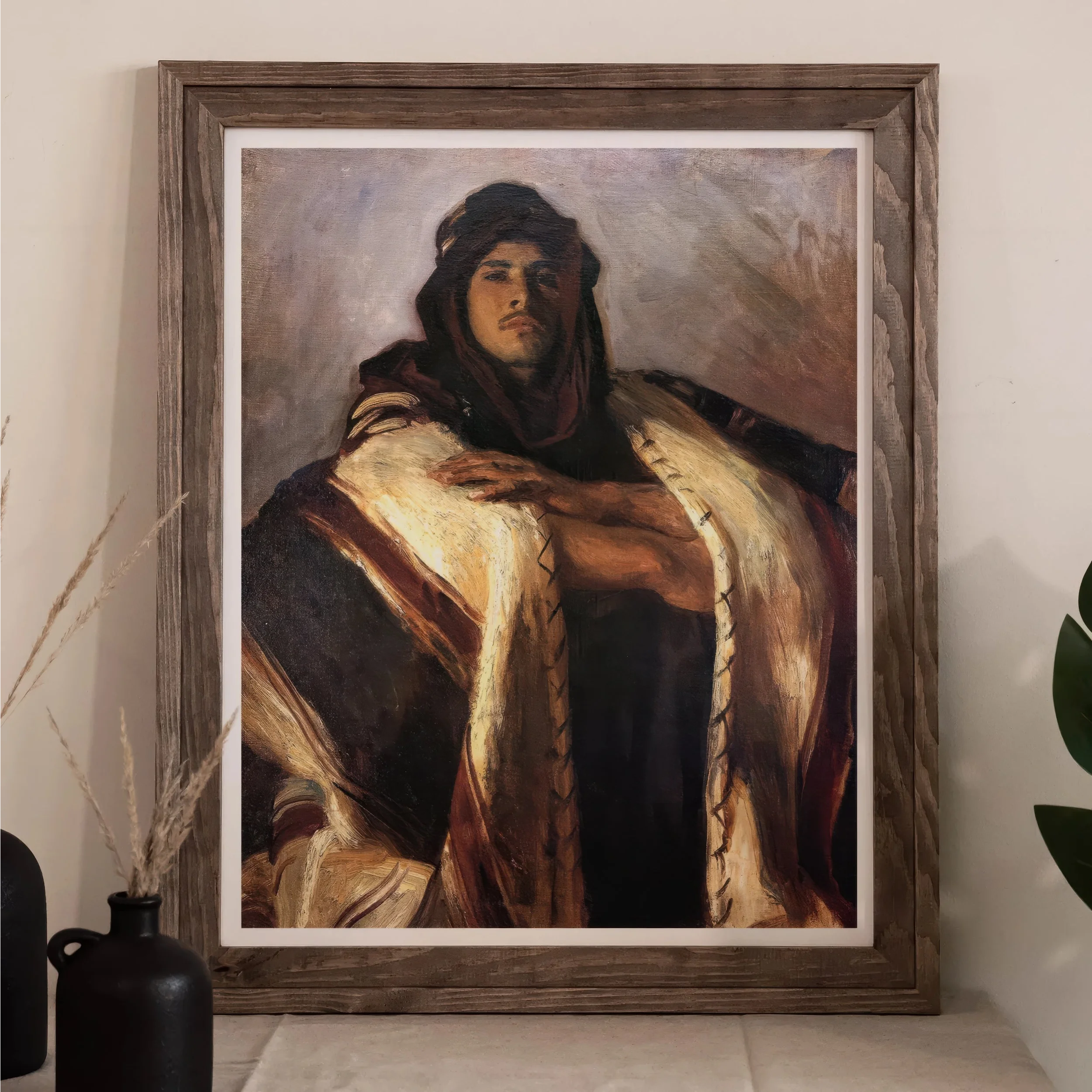 Bedouin Chief - John Singer Sargent Art Print Posters Prints & Visual Artwork