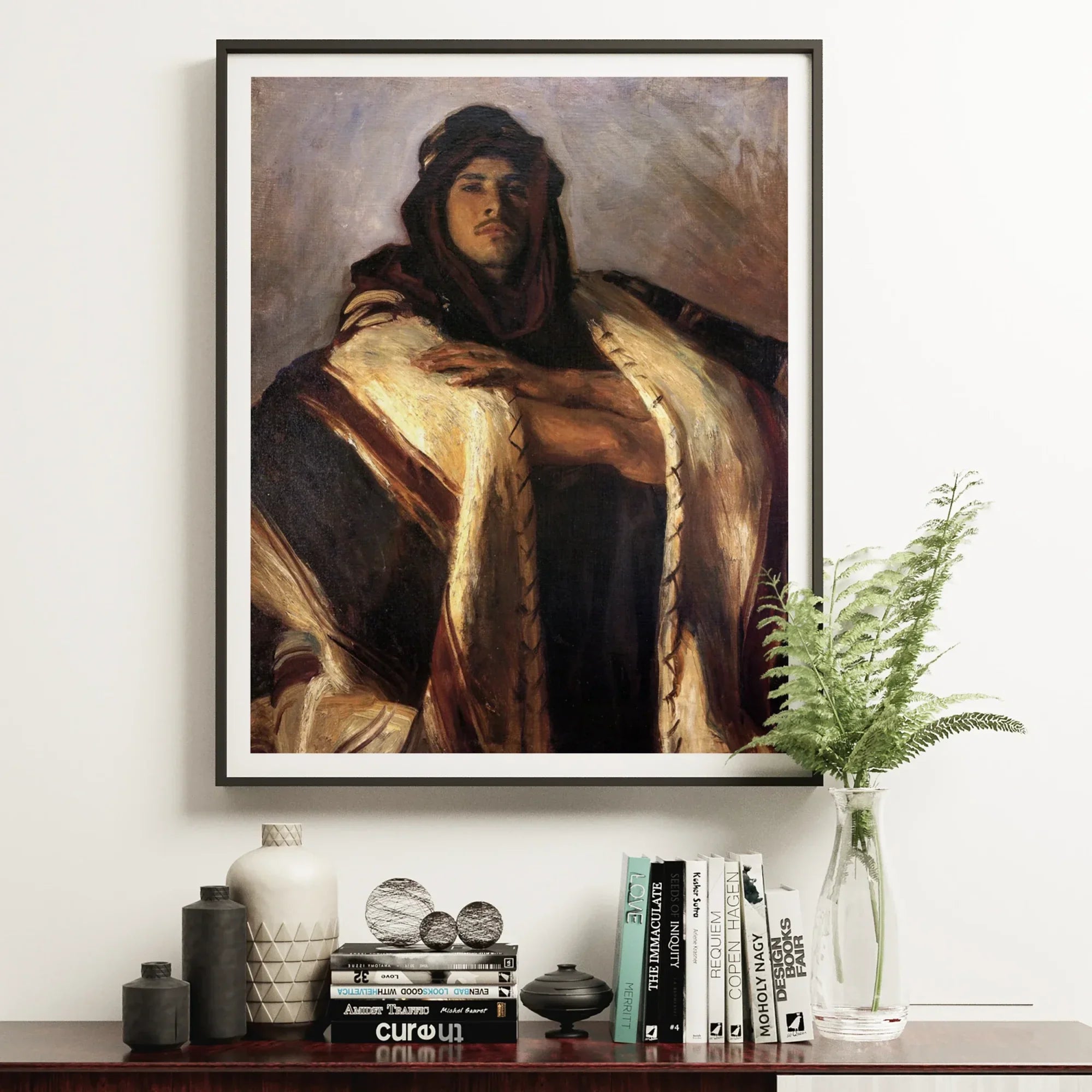 Bedouin Chief - John Singer Sargent Art Print 18’’x24’’ Posters Prints & Visual Artwork