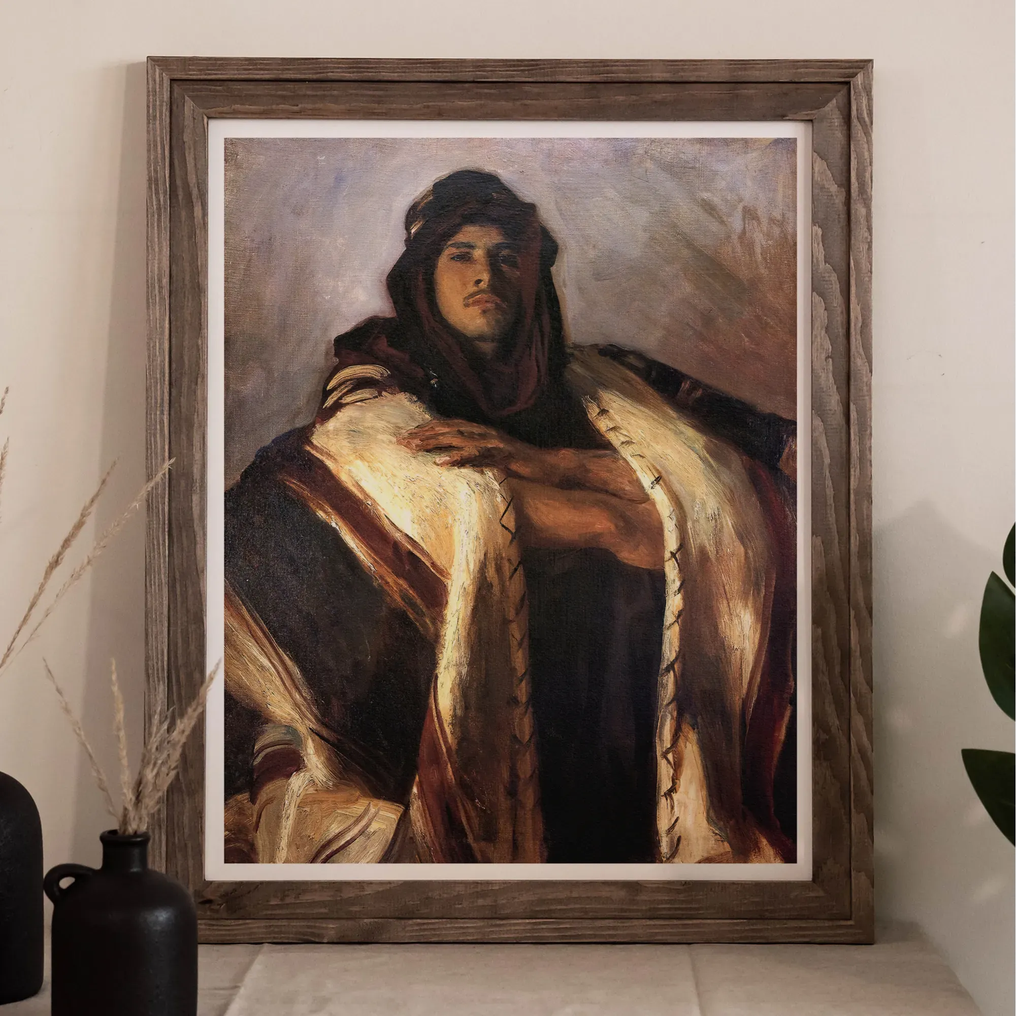 Bedouin Chief By John Singer Sargent Fine Art Print - Posters Prints & Visual Artwork - Aesthetic Art