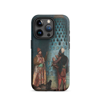 Before the Audience - Jean Leon Gerome Iphone Case, 15 Pro / Matte, Smartphone Case Classic Painting Design