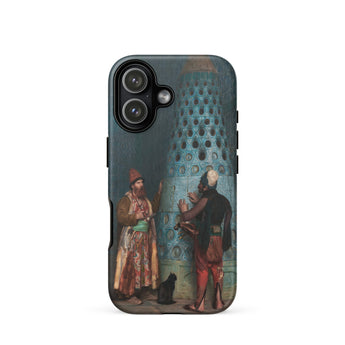 Before the Audience - Jean Leon Gerome Phone Case Iphone 17 / Matte Iphone 12 Case Detailed Painting Two Figures Ornate Jean-léon Gérôme