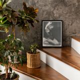 Before Going to Sleep - Michael Heumuller Art Print, 12x16’’ / 31x41cm / Unframed, Framed Black White Photograph Person’s Face Profile