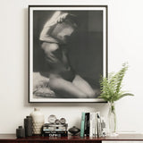 Before Going to Sleep - Michael Heumuller Art Print / Canvas Black White Framed Photograph Person Motion Blurred Edges Michael Heumuller