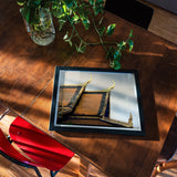 Before the Storm - Cambodian Temple Art Print, 14x11’’ / 36x28cm / Unframed, Framed Photograph Thai Temple Roof Ornate Golden Spires